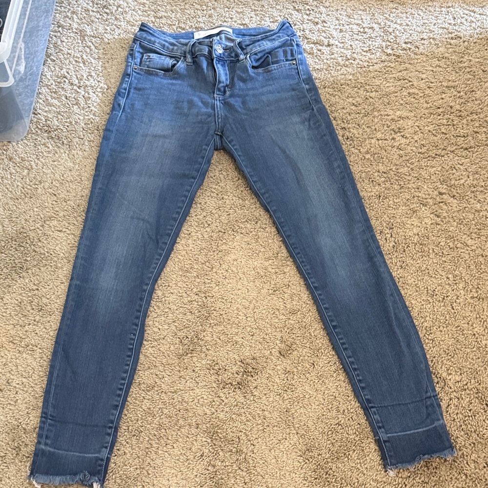 Classic Blue Skinny Jeans for Women